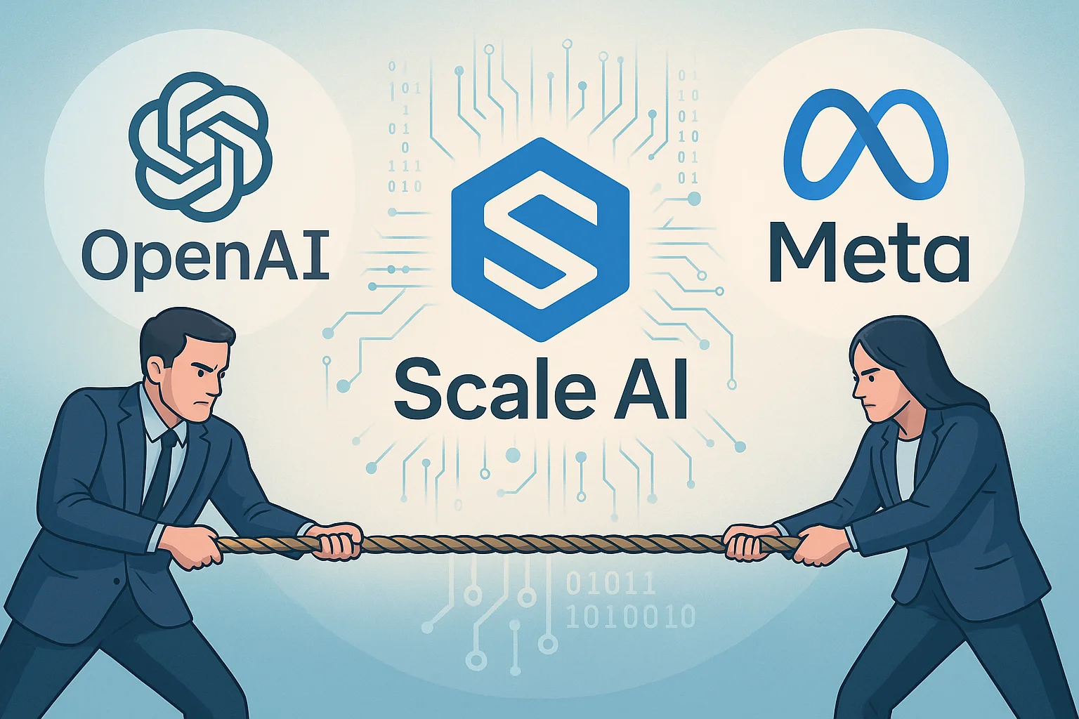 【特集】OpenAIとMetaの水面下の衝突|Scale AIを巡る“データ供給戦争”実態解析
